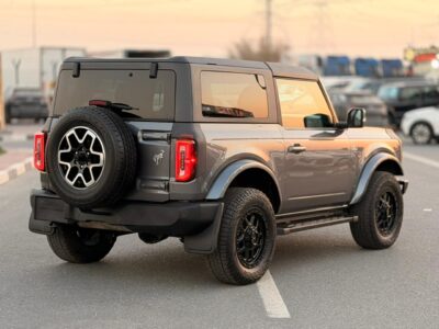 2022 Ford Bronco Wildtrak 2.3L EcoBoost Turbocharged 4-cylinder Petrol Engine Grey SUV 4x4