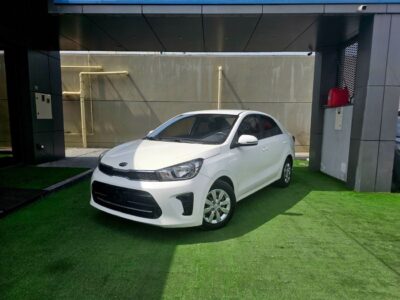 2021 Kia Pegas EX 1.4 Litres V4 Petrol Engine White Grey Sedan GCC Specs SINGLE OWNER
