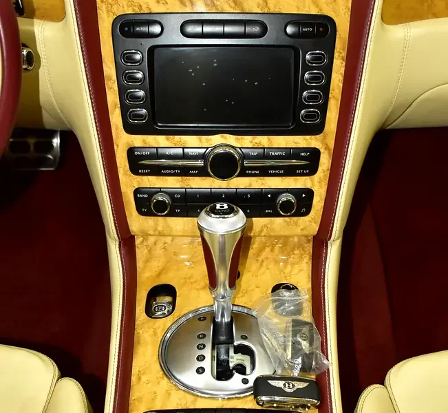 2007 Bentley Flying Spur 6.0-liter Twin-turbocharged W12 Engine Orange Beige Sedan