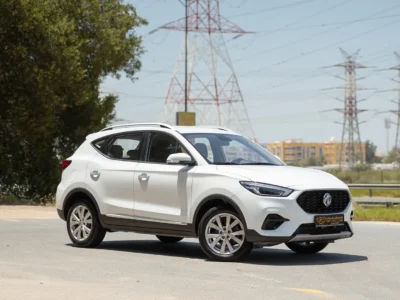 2023 MG ZS Comfort 1.5 Litres 4 Cylinders Petrol Engine White Grey SUV GCC Specs