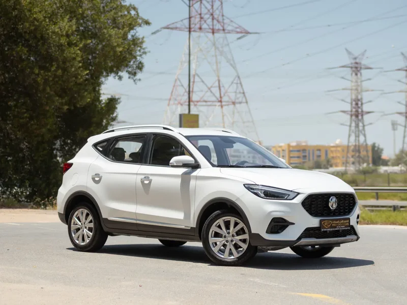 2023 MG ZS Comfort 1.5 Litres 4 Cylinders Petrol Engine White Grey SUV GCC Specs