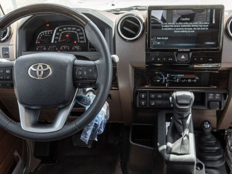 2026 Toyota Land Cruiser LC79 4.0L V6 Petrol Engine Full Option White Brown Pickup Truck GCC