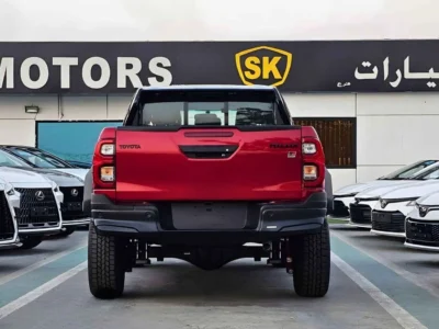 2025 Toyota Hilux GR SPORT DUAL TONE 4.0 Litres V6 Petrol Engine Red Black Pickup Truck