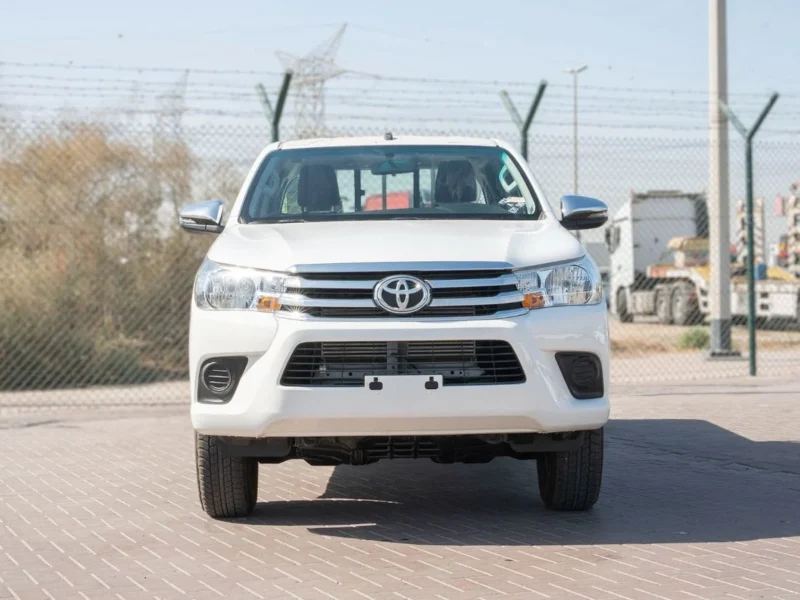 2026 Toyota Hilux DLX 2.4 Litres 4 Cylinders Diesel Engine AT White Red Pickup Truck GCC