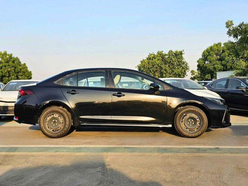 2025 Toyota Corolla XLI 1.6 Litres V4 PETROL Engine Black Beige Sedan GCC Specs