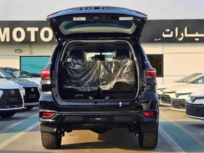 2025 Toyota Fortuner SR5 Adventure 4.0 Litres PETROL V6 Engine Black SUV GCC Specs