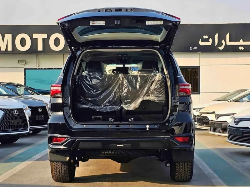 2025 Toyota Fortuner SR5 Adventure 4.0 Litres PETROL V6 Engine Black SUV GCC Specs