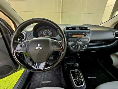 2021 Mitsubishi Attrage 1.2 Litres 3 Cylinders Petrol Engine Silver Beige Sedan GCC Specs
