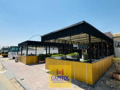 Restaurant Ready Warehouse with Huge Outdoor Space