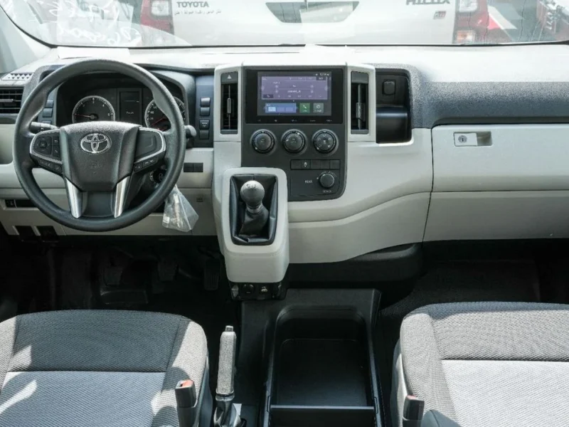 2026 Toyota Hiace High Roof 2.8L 4-Cylinder Turbo Diesel Engine White Grey Van RWD GCC