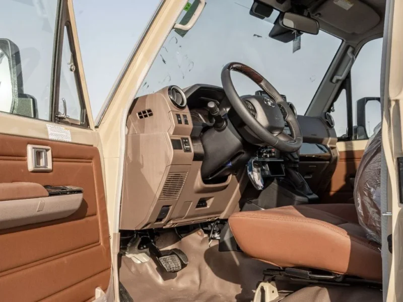 2026 Toyota Land Cruiser LC79 4.0L V6 Petrol Engine Full Option Beige Brown Pickup Truck GCC