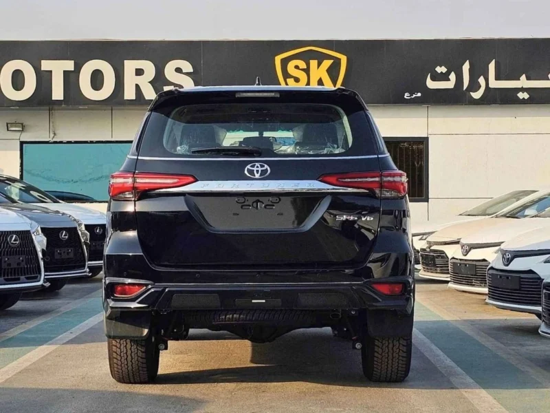2025 Toyota Fortuner SR5 Adventure 4.0 Litres PETROL V6 Engine Black SUV GCC Specs