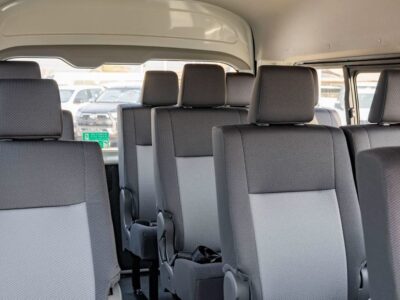 2026 Toyota Hiace High Roof 2.8L 4-Cylinder Turbo Diesel Engine White Grey Van RWD GCC