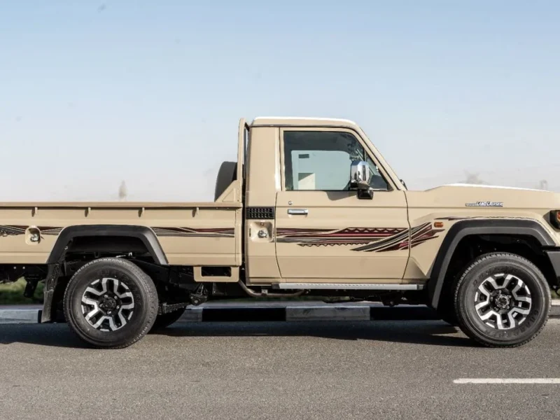 2026 Toyota Land Cruiser LC79 4.0L V6 Petrol Engine Full Option Beige Brown Pickup Truck GCC