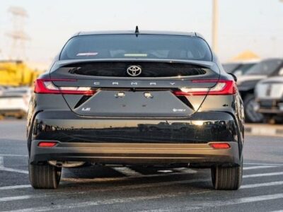 2025 Toyota Camry 2.5L 4-Cylinder Hybrid Petrol Engine Black Beige Sedan GCC Specs