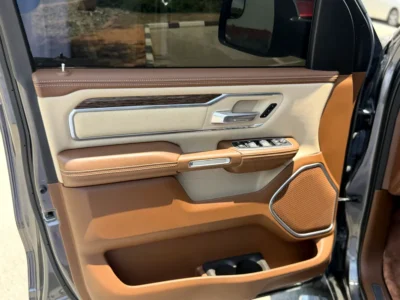 2020 RAM 1500 Laramie Double Cab 8 Cylinders Petrol Engine Grey Brown Pickup Truck GCC Specs