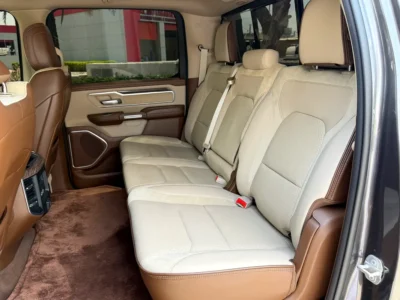 2020 RAM 1500 Laramie Double Cab 8 Cylinders Petrol Engine Grey Brown Pickup Truck GCC Specs