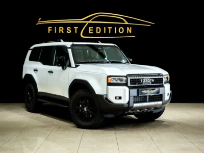 2024 Toyota Prado GXL 4 Cylinders Petrol Engine White Tan SUV GCC Specs Automatic