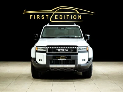 2024 Toyota Prado GXL 4 Cylinders Petrol Engine White Tan SUV GCC Specs Automatic