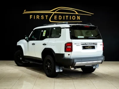 2024 Toyota Prado GXL 4 Cylinders Petrol Engine White Tan SUV GCC Specs Automatic