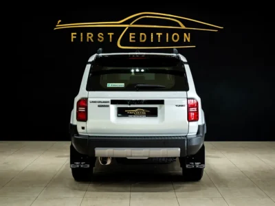 2024 Toyota Prado GXL 4 Cylinders Petrol Engine White Tan SUV GCC Specs Automatic