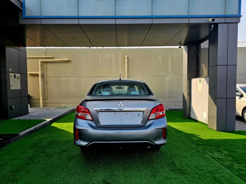 2021 Mitsubishi Attrage 1.2 Litres 3 Cylinders Petrol Engine Silver Beige Sedan GCC Specs