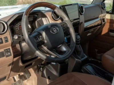 2026 Toyota Land Cruiser LC79 4.0L V6 Petrol Engine Full Option Beige Brown Pickup Truck GCC