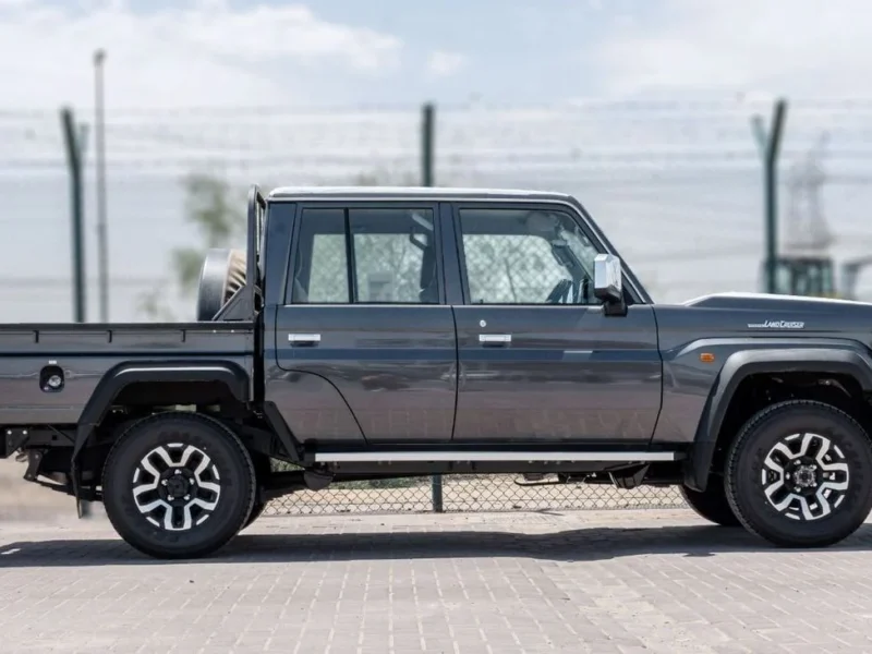 2026 Toyota Land Cruiser LC79 4.0L V6 Petrol Engine Full Option Grey Brown Pickup Truck GCC