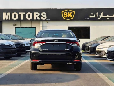 2025 Toyota Corolla XLI 1.6 Litres V4 PETROL Engine Black Beige Sedan GCC Specs