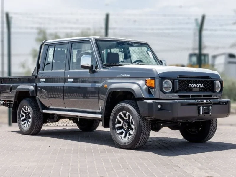 2026 Toyota Land Cruiser LC79 4.0L V6 Petrol Engine Full Option Grey Brown Pickup Truck GCC