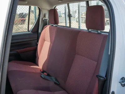 2026 Toyota Hilux DLX 2.4 Litres 4 Cylinders Diesel Engine AT White Red Pickup Truck GCC