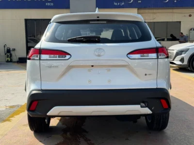 2026 Toyota Corolla Cross GLI 1.8 Litres 4 Cylinders Hybrid Engine White Black SUV