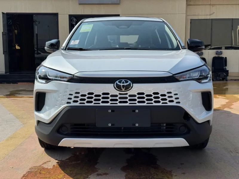 2026 Toyota Corolla Cross GLI 1.8 Litres 4 Cylinders Hybrid Engine White Black SUV