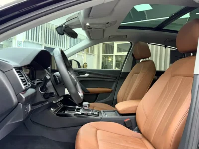2022 Audi Q5 45 TFSI quattro Sport S tronic 4 Cylinders Petrol Engine Black Brown Coupe GCC
