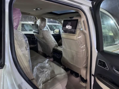 2026 Toyota Land Cruiser VXR 3.5 Litres 6 Cylinders Petrol Engine White Beige SUV GCC Specs