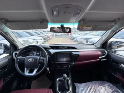 2026 Toyota Hilux GLX Manual 2.7 Litres 4 Cylinders Petrol Engine White Red Pickup Truck GCC