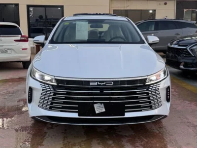 2025 BYD Destroyer 05 STD 1.5 L 4 Cylindes PHEV White Sedan Full Option Automatic