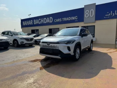 2026 Toyota Corolla Cross GLI 1.8 Litres 4 Cylinders Hybrid Engine White Black SUV