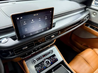 2022 Lincoln Aviator Presidential 6 Cylinders Petrol Engine Grey Brown SUV GCC Specs Top Range