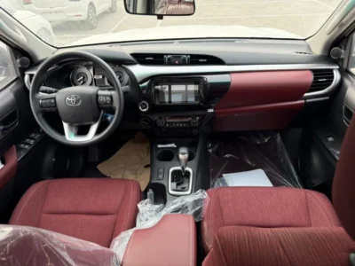 2026 Toyota Hilux GLX 2.7 Litres 4 Cylinders Petrol Engine White Red Pickup Truck GCC