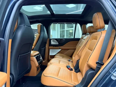 2022 Lincoln Aviator Presidential 6 Cylinders Petrol Engine Grey Brown SUV GCC Specs Top Range