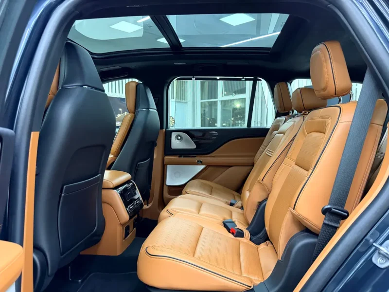2022 Lincoln Aviator Presidential 6 Cylinders Petrol Engine Grey Brown SUV GCC Specs Top Range