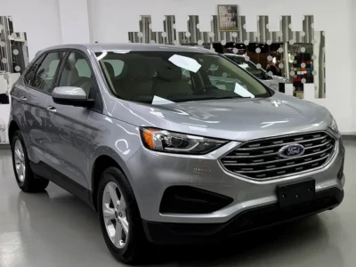 2022 Ford Edge SEL 4 Cylinders Petrol Engine Silver Beige SUV GCC Specs Perfect Condition