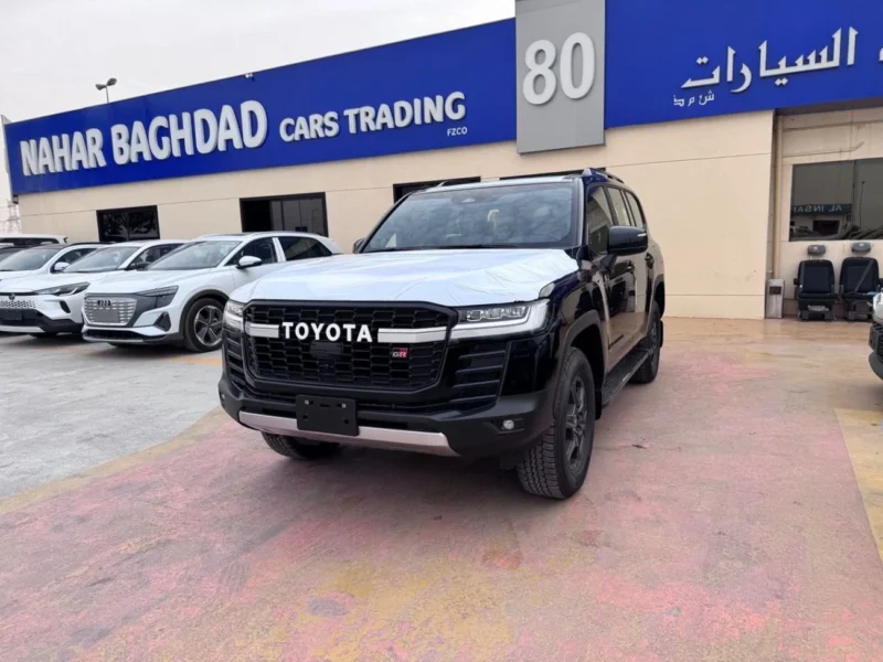2026 Toyota Land Cruiser GR SPORT 3.5 Litres 6 Cylinders Petrol Engine Black Red SUV GCC