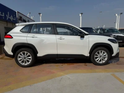 2026 Toyota Corolla Cross GLI 1.8 Litres 4 Cylinders Hybrid Engine White Black SUV