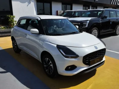 2026 Suzuki Swift GLX 1.2 L 3-cylinder Petrol Engine White Black Hatchback GCC Specs