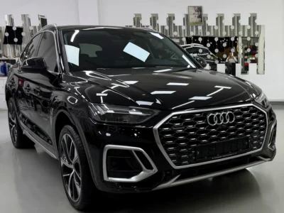 2022 Audi Q5 45 TFSI quattro Sport S tronic 4 Cylinders Petrol Engine Black Brown Coupe GCC