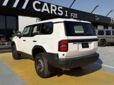 2024 TOYOTA LAND CRUISER PRADO 2.4L Turbocharged 4-Cylinder Engine White Grey SUV