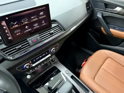 2022 Audi Q5 45 TFSI quattro Sport S tronic 4 Cylinders Petrol Engine Black Brown Coupe GCC