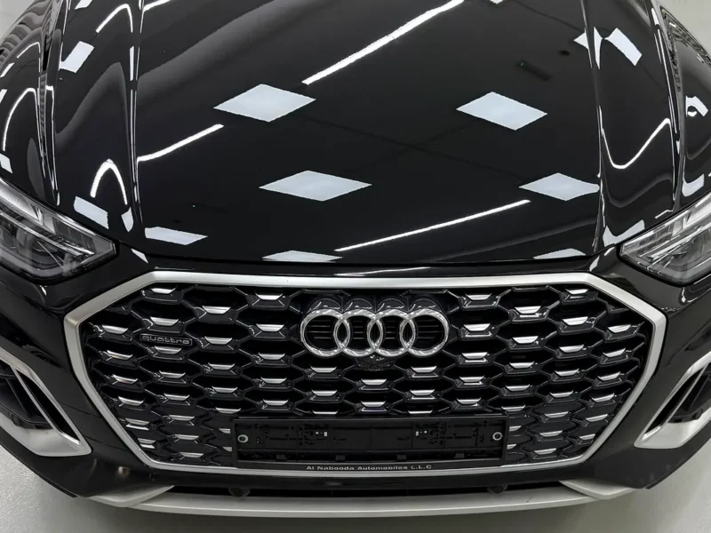 2022 Audi Q5 45 TFSI quattro Sport S tronic 4 Cylinders Petrol Engine Black Brown Coupe GCC